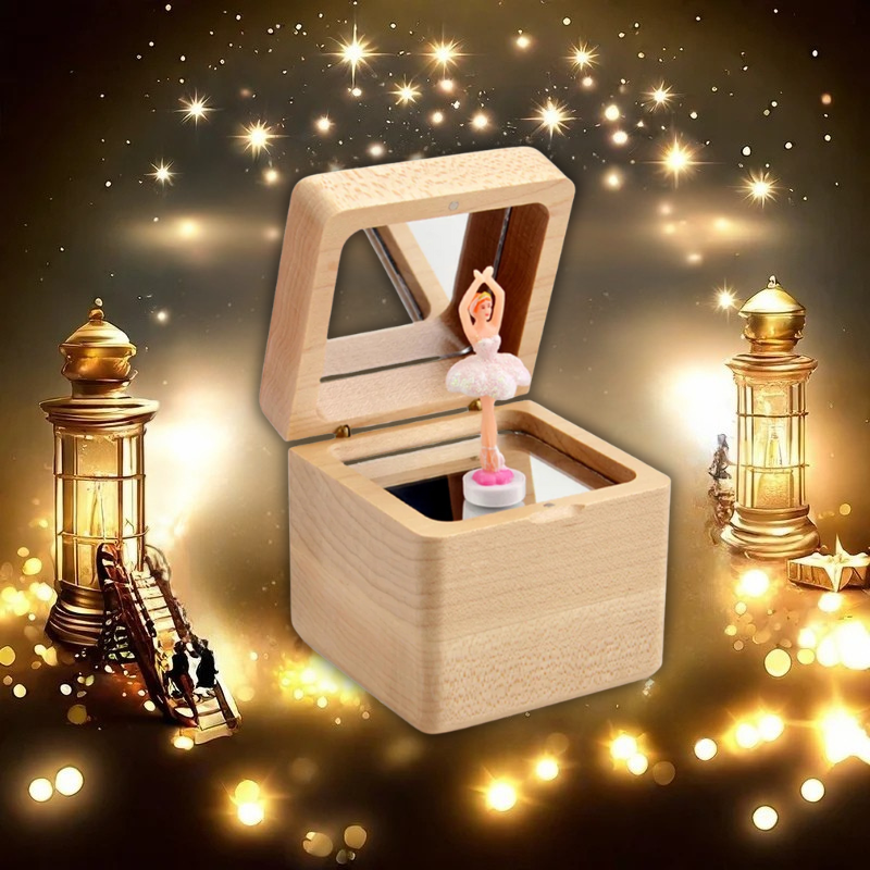 Spinning Wooden Box