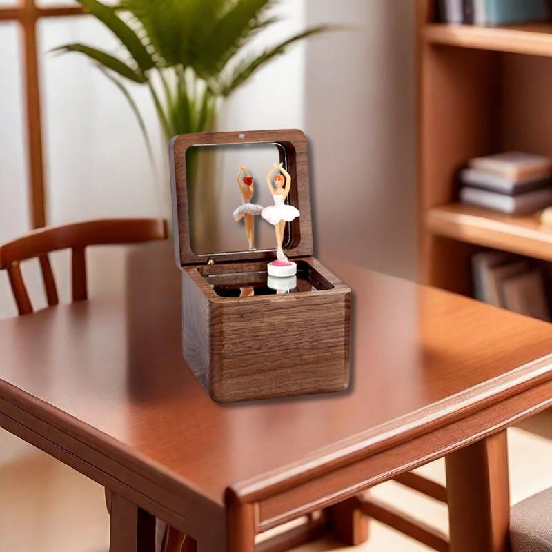 Spinning Wooden Box