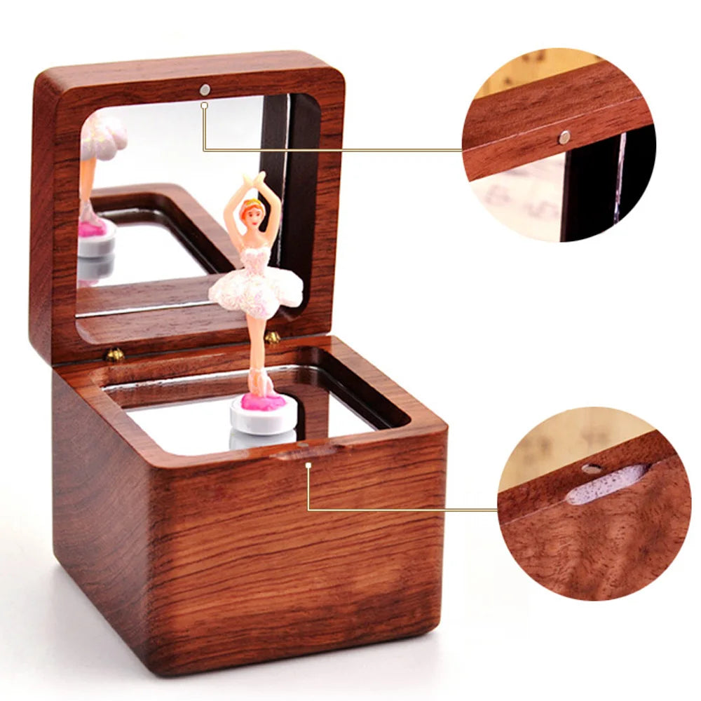 Spinning Wooden Box
