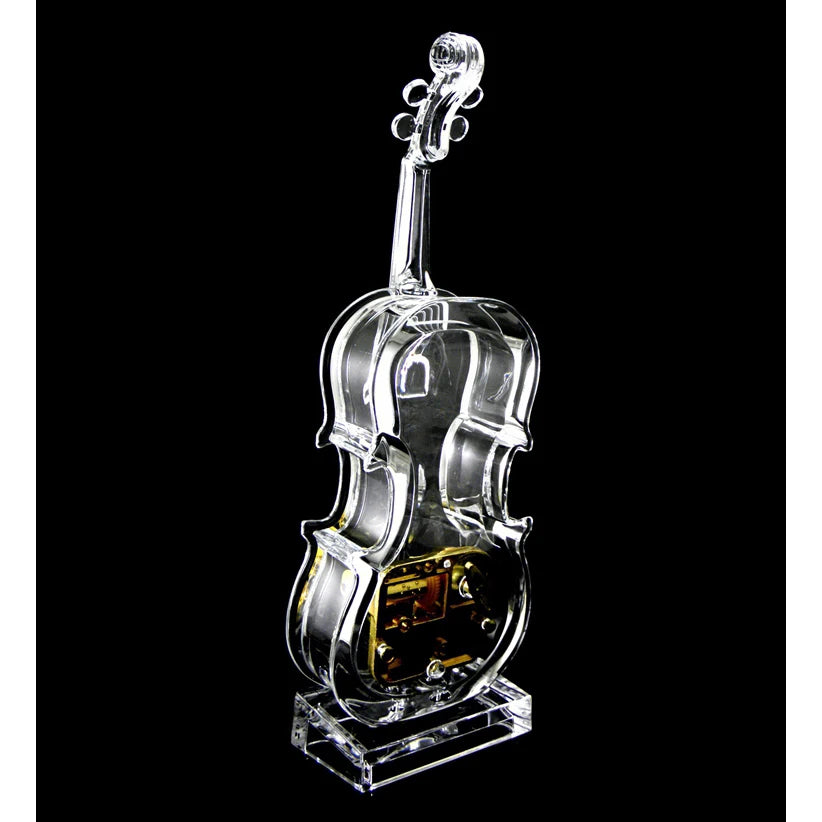 Crystal violin Box