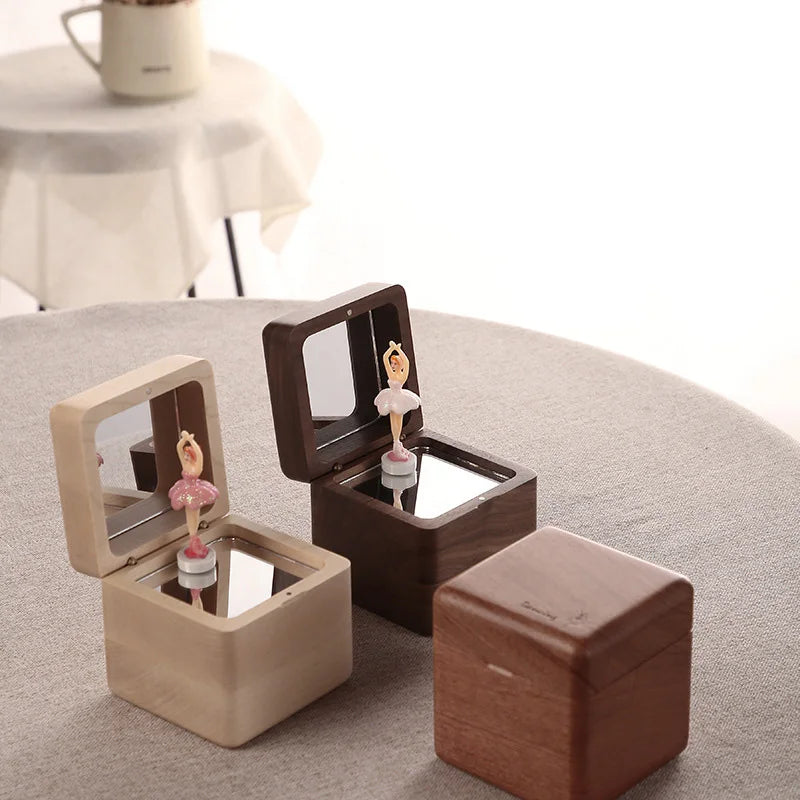 Spinning Wooden Box