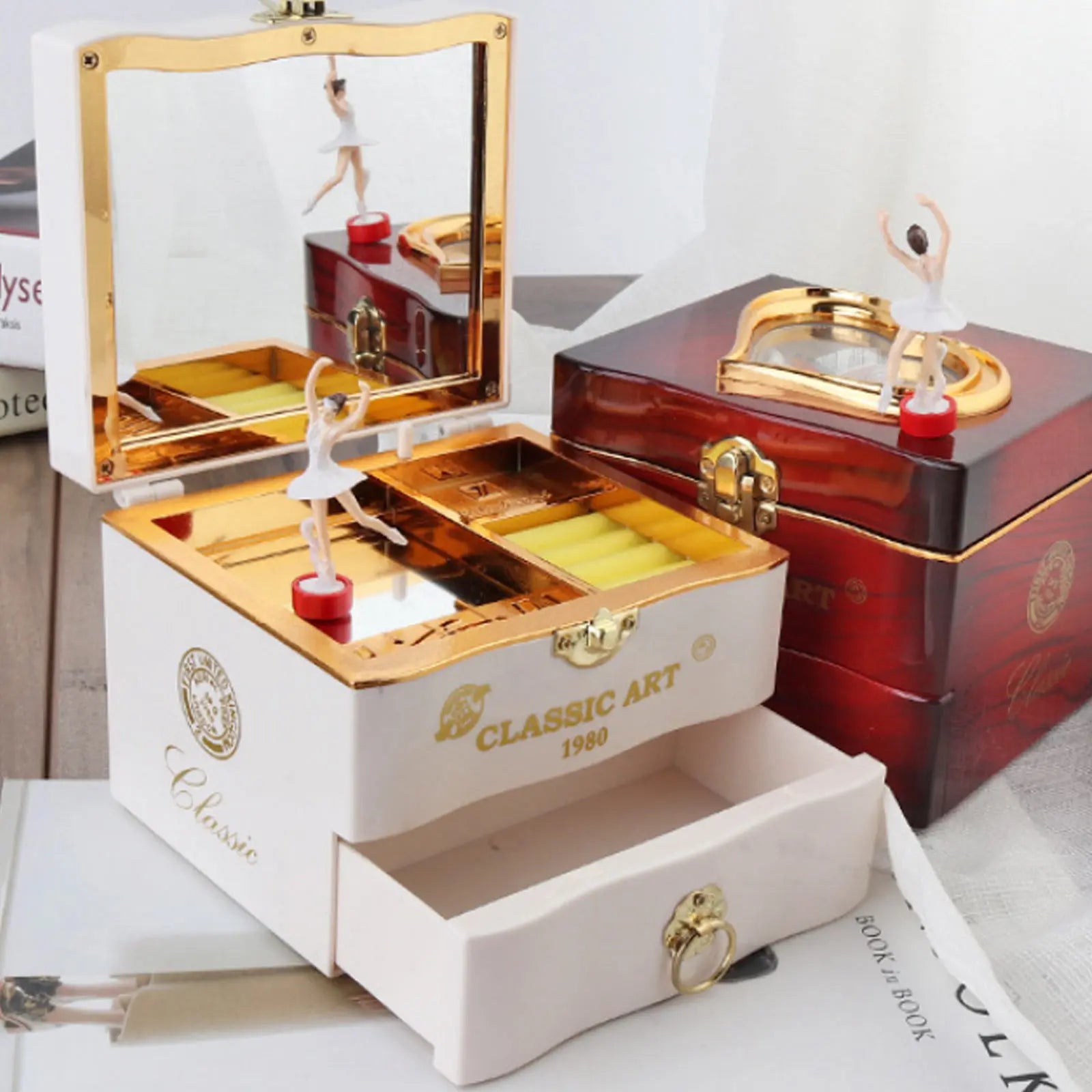 Classic Art Ballerina Box