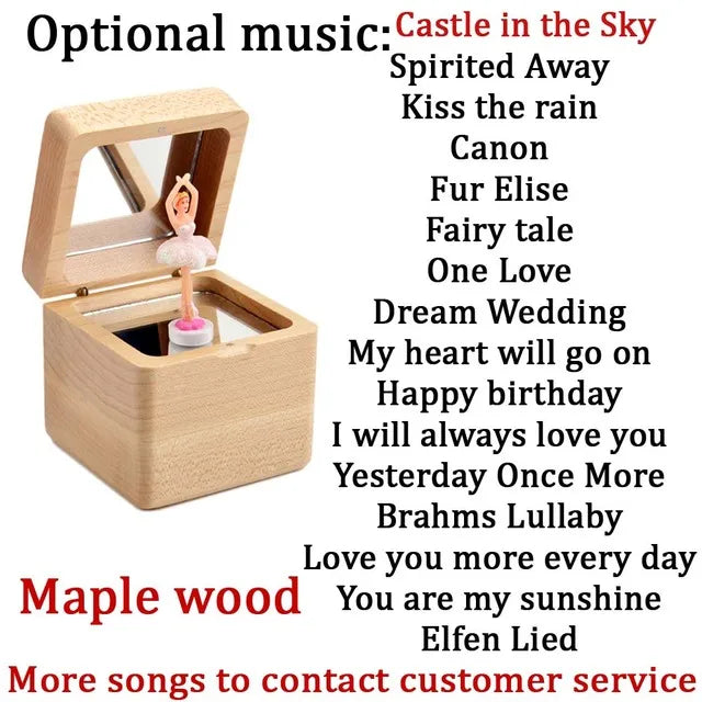 Spinning Wooden Box