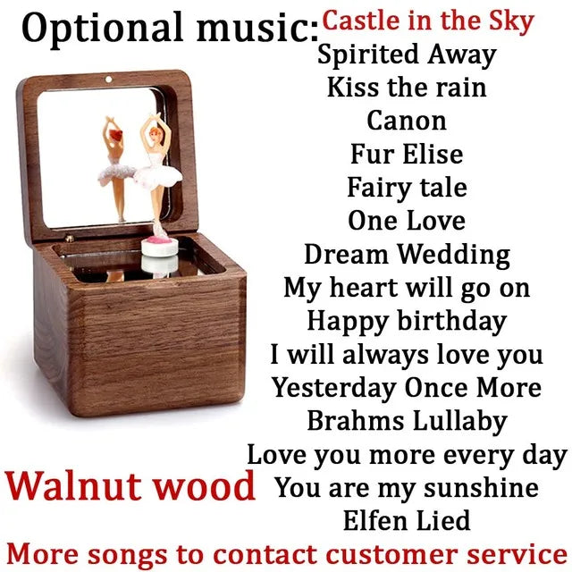 Spinning Wooden Box