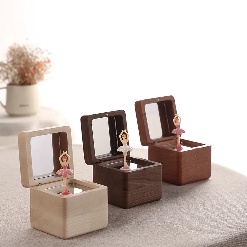 Spinning Wooden Box