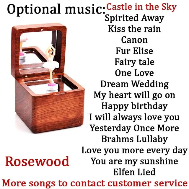 Spinning Wooden Box