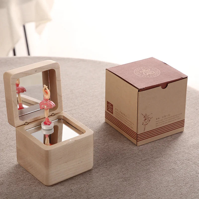 Spinning Wooden Box